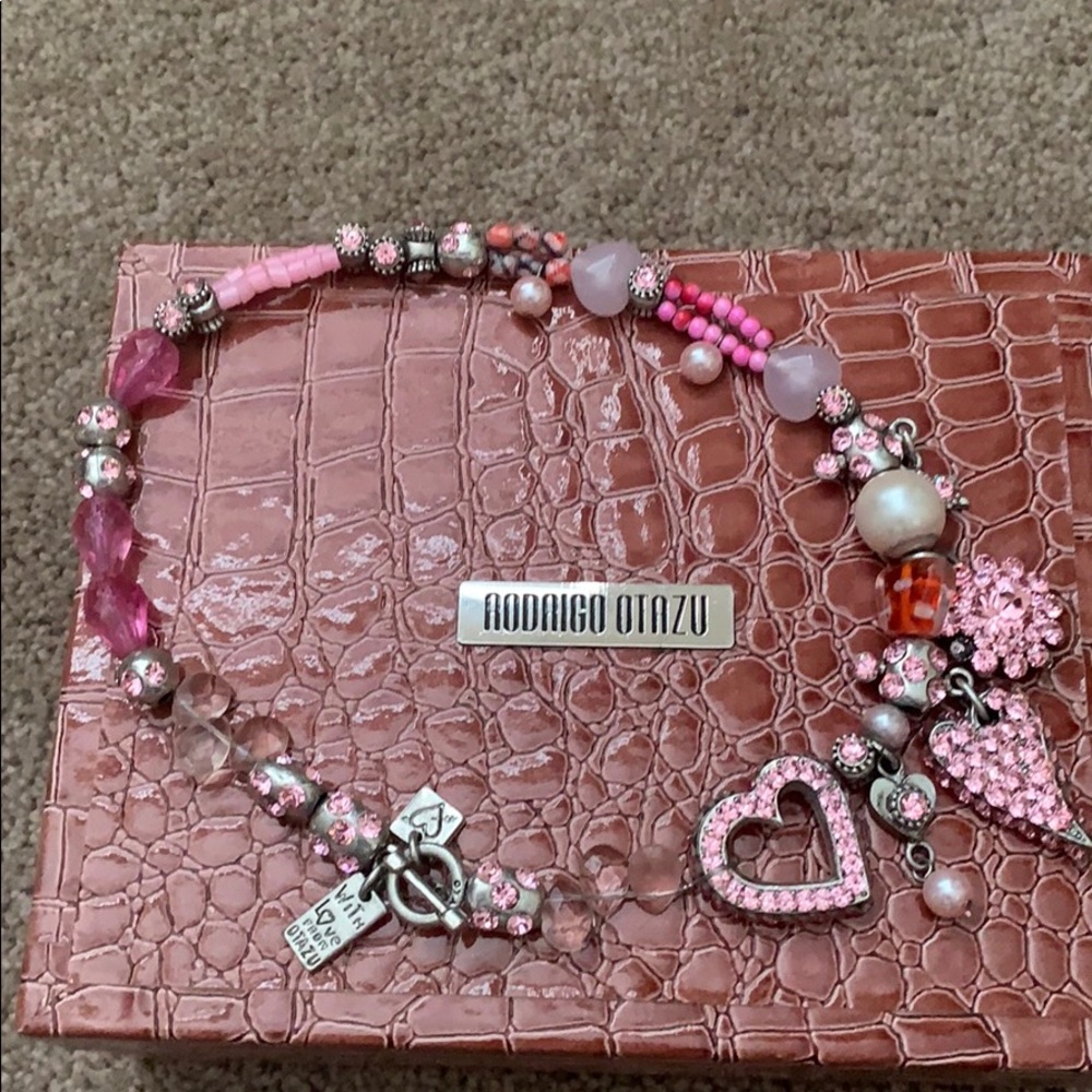 Rodrigo Otazu heart themed necklace